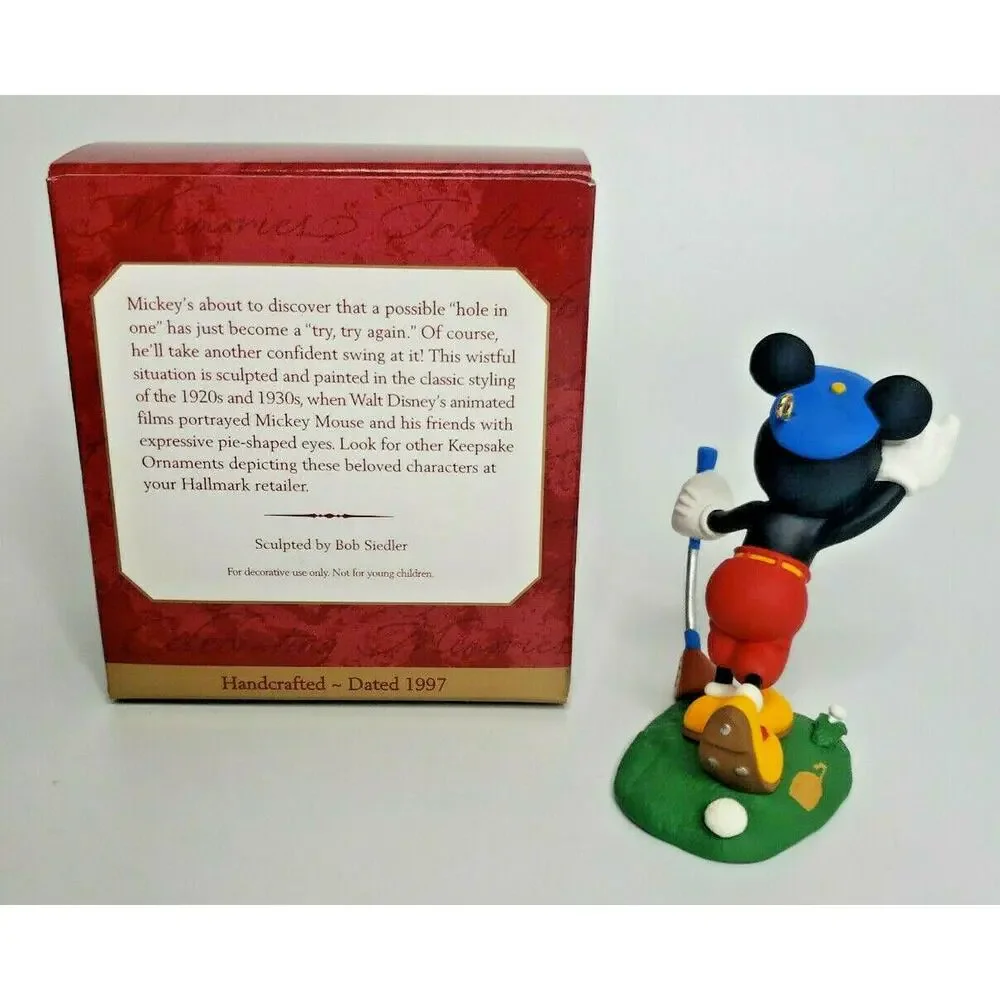 1997 Hallmark Mickey's‎ Long Shot Mickey & Co. Ornament U70/6412
